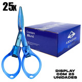 Tesoura Abduzido Flip Dry Dobrável Blue Unidade (3) (1)