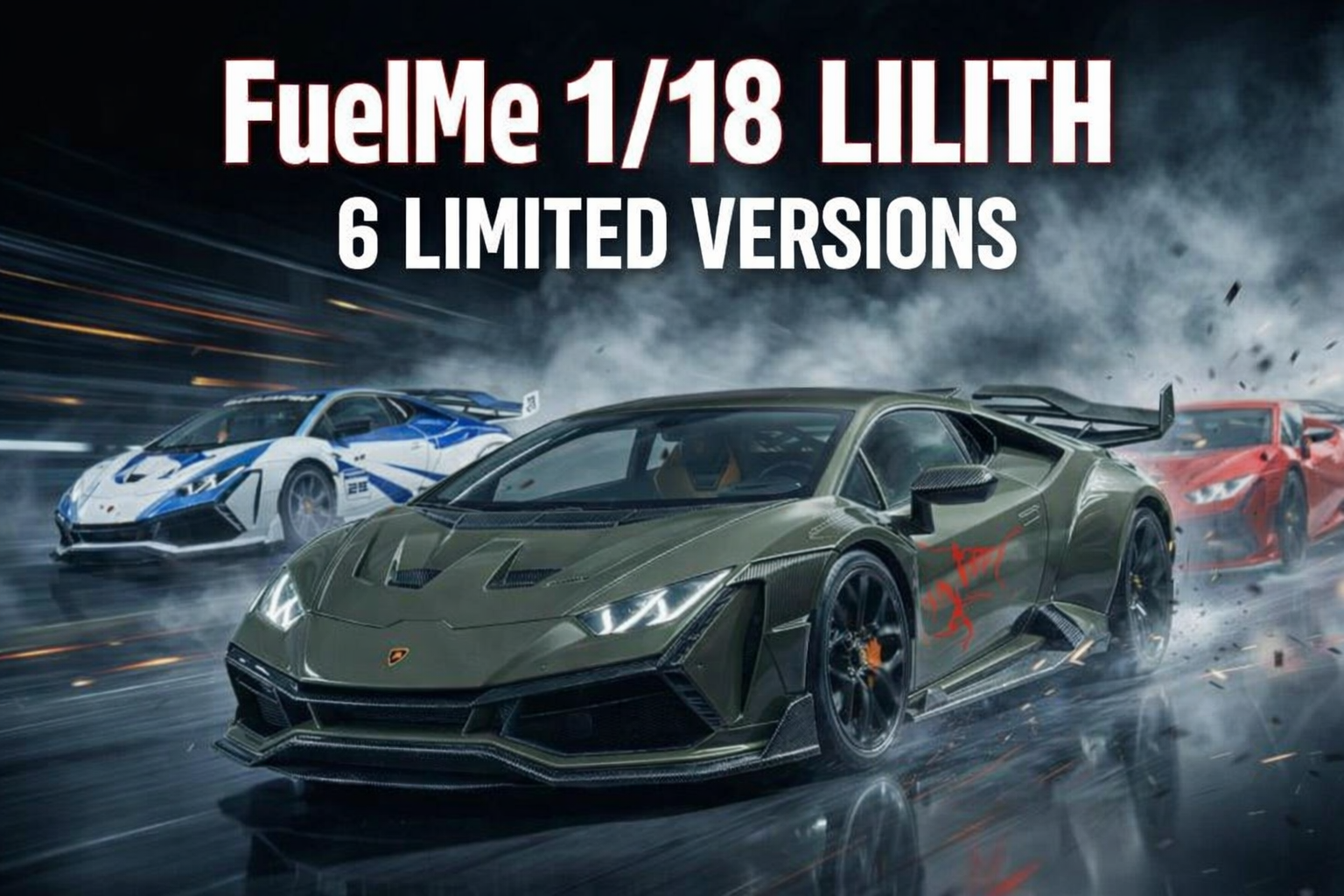 FuelMe Introduces Limited 1/18 DarwinPro LILITH Series FuelMe Introduces Limited 1/18 DarwinPro LILITH Series