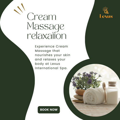 Cream Massage for Skin Comfort