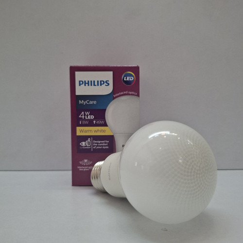 bong den led bulb philips mycare 4w e27 1ct 12 9 apr 3000k 460lm (2)