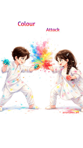 20260225 1919 Children's Holi Celebration remix 01kjagy5k3ezd9dygth2p1gdve0.jpg