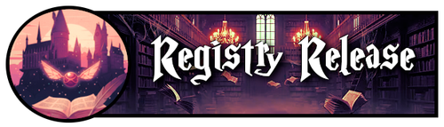 Wizarding Aparecium registry release