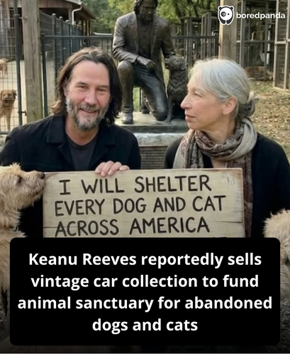 277. Keanu Reeves sells vintage car collection to fund an animal sanctuary.png