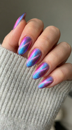 cat eye nail trend