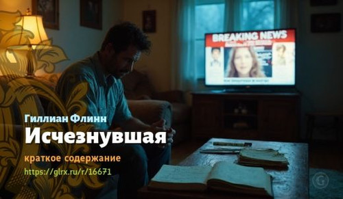 Читать краткий пересказ книги Гиллиан Флинн «Исчезнувшая». Исчезнувшая, Флинн, краткое содержание Ги.jpg