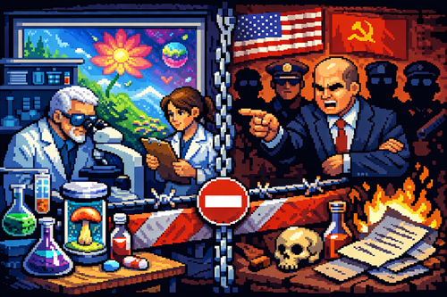 Политика мешает науке.png