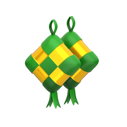 vecteezy ketupat 3d illustration 38366110.png