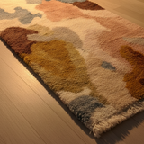 Abstract Rug Interior Angled