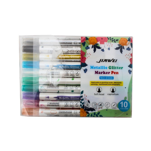 stationery glitter pens metallic each each 1000439 1.jpg