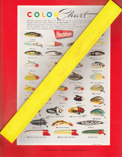 1959-heddon-color-chart-new-firetail-sonic-12-assortment-display