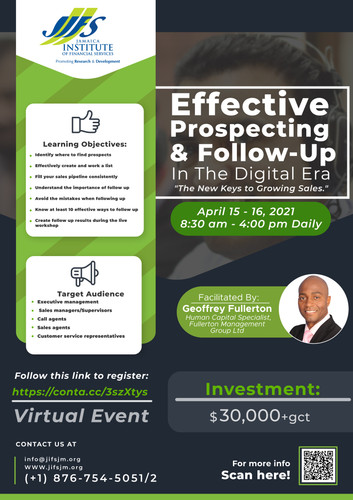 Effective Prospecting & Follow Up In The Digital Era Workshop final