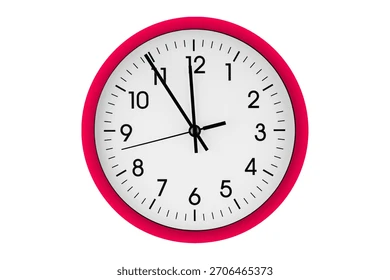 red watch wall clock 11 260nw 2706465373.webp