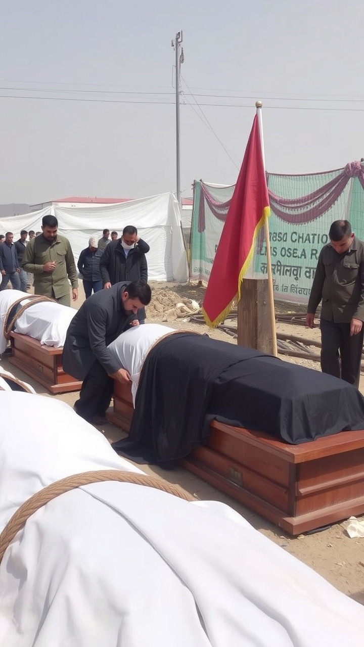 Mass burials readied for victims of Kabul rehab center strike