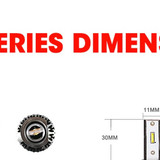K9 16 9005 HB3 LED