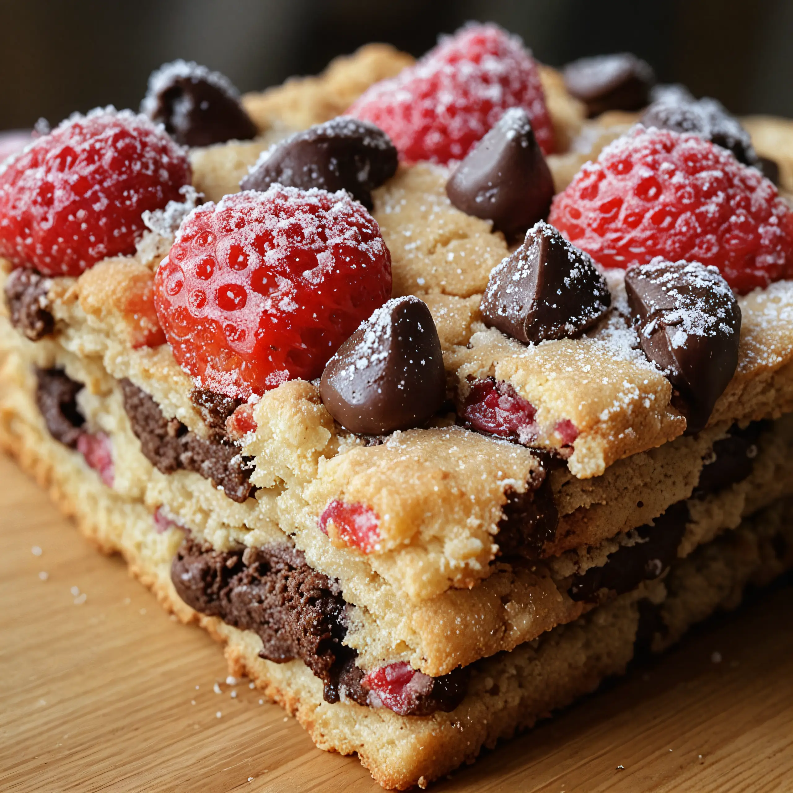 Delightful Valentine's Day Chocolate Chip Strawberry Treats
