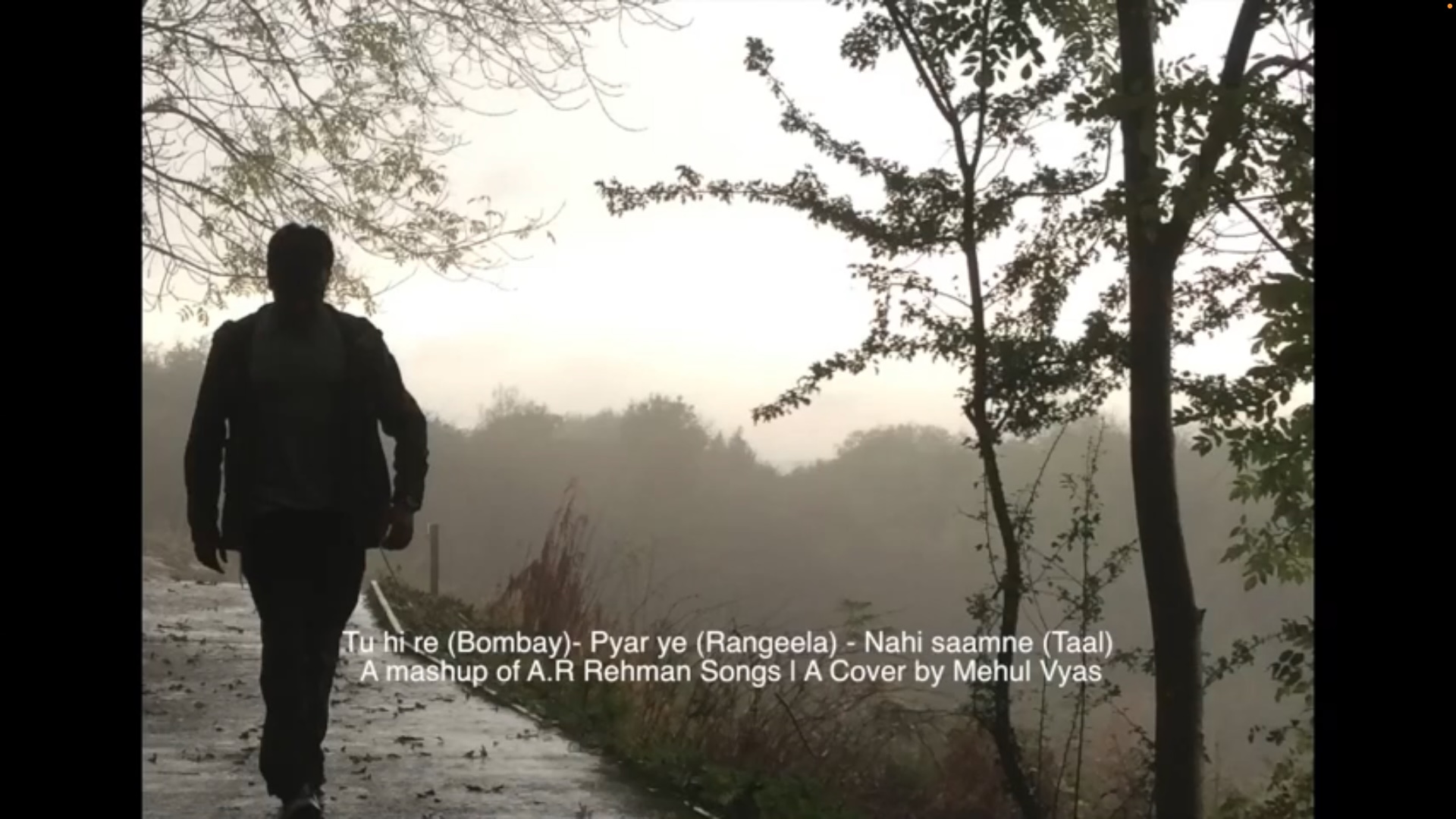 Re-Imagined: Tu hi re-Bombay,Pyar ye Rangeela,Nahi saamne-Taal|A mashup of A R Rehman Songs - A Cover by Mehul Vyas