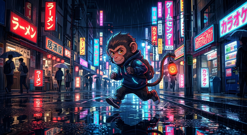 monkey anime neon.png