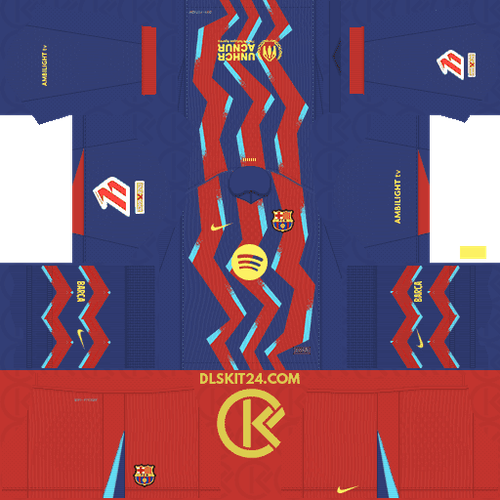 FC Barcelona DLS KITS 2026 Fourth.png