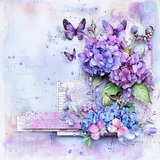 Hydrangea Elegance Paper (11)