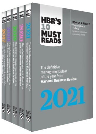 5 Years of Must Reads from HBR: 2021 Edition (5 Books)