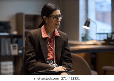 middle aged caucasian woman sitting 260nw 2714432351.webp