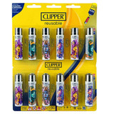 Isqueiro Clipper Grande CP11R Goddesses + LB Cartela C12 (1)