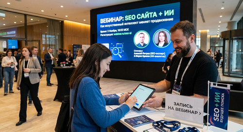 Регистрация на вебинар
