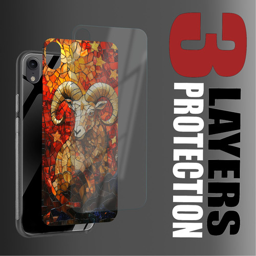 Aries Mosaic Stained Glass Bold Ram Zodiac Art.jpg