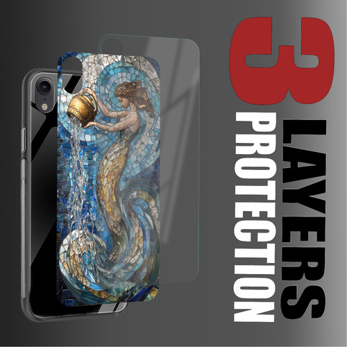 Aquarius Mosaic Stained Glass Innovative Water Bearer Zodiac Decor.jpg