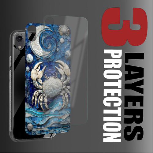 Cancer Mosaic Stained Glass Gentle Crab Astrology Artwork.jpg