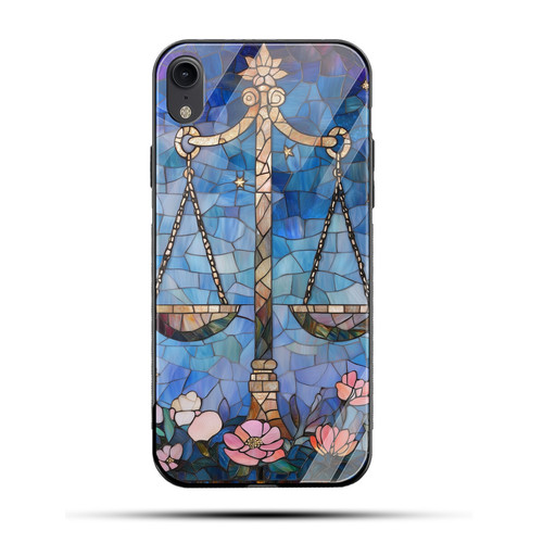 Libra Mosaic Stained Glass Balanced Scales Zodiac Decor.jpg