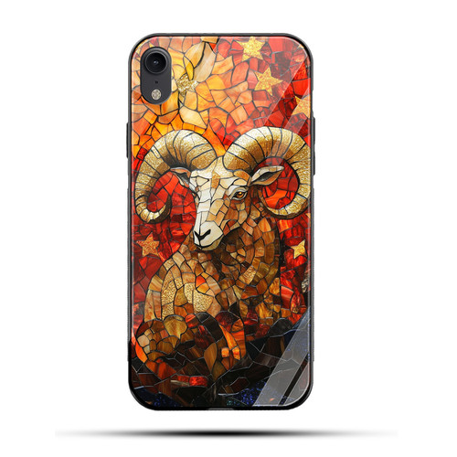Aries Mosaic Stained Glass Bold Ram Zodiac Art.jpg
