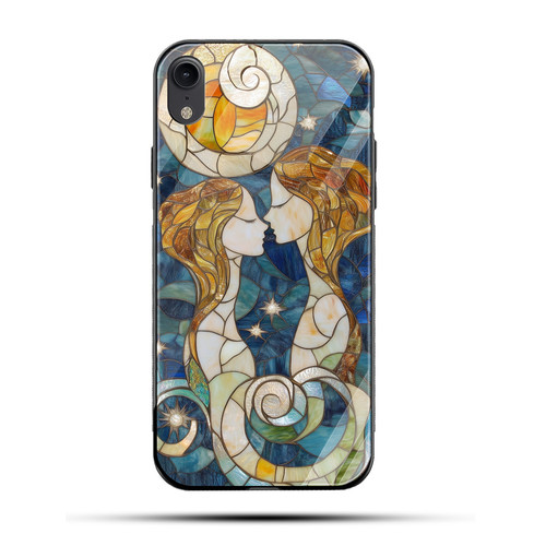 Gemini Mosaic Stained Glass Playful Twins Zodiac Decor.jpg