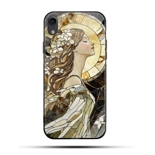 Virgo Mosaic Stained Glass Graceful Maiden Astrology Design.jpg
