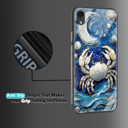 Cancer Mosaic Stained Glass Gentle Crab Astrology Artwork.jpg