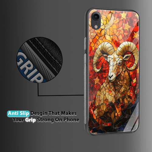 Aries Mosaic Stained Glass Bold Ram Zodiac Art.jpg