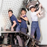 Robert Ryan, Suzan Ball y Anthony Quinn