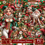 BC AHarlequinChristmas