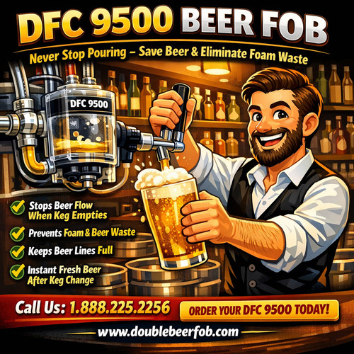 Professional DFC 9500 Beer Fob for Draft Line Protection in Canada.jpg