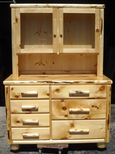 Rustic Log Kitchen Cabinets North Idaho.jpg