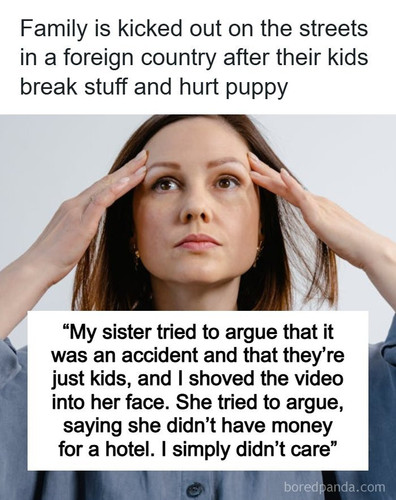 woman kicks out sisters family foreign country.jpg