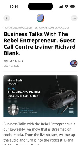 Business Talks With The Rebel Entrepreneur. Guest Call Centre trainer Richard Blank. (5).jpg