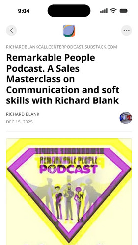 Remarkable People Podcast. A Sales Masterclass on Communication and soft skills with Richard Blank (.jpg