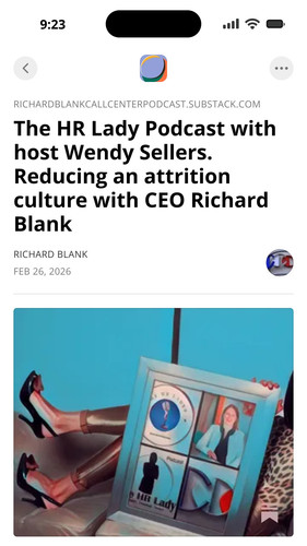 The HR Lady Podcast with host Wendy Sellers. Reducing an attrition culture with CEO Richard Blank (3.jpg