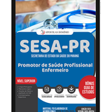 Capa Dominio SESA PR Promotor de Saúde Profissional Enfermeiro