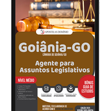 Capa Dominio Câmara de Goiânia GO Agente para Assuntos Legislativos