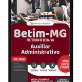 Capa Dominio Prefeitura de Betim MG Auxiliar Administrativo