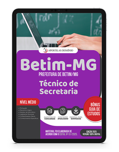 Capa Dominio Prefeitura de Betim MG Técnico de Secretaria.png