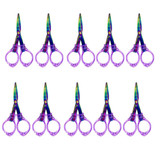 Tesoura Abduzido Flip Dry Dobrável Purple Unidade (8) (1)