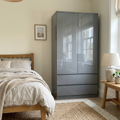 Grey Double Wardrobe for A Calmer Bedroom Look.png